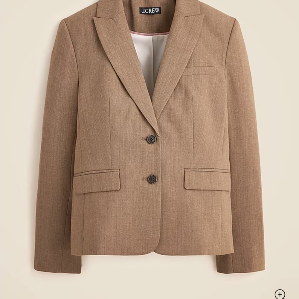 J. Crew Women's Brown Suit Jacket